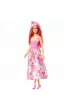 Barbie ksi�niczka w r�owym stroju Mattel