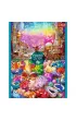 Puzzle 2x500 el. Kosmos i kryszta�y Trefl