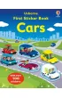 First Sticker Book Cars wer. angielska