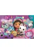 Puzzle 60 el. SuperColor. Koci Domek Gabi Clementoni