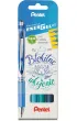 Pentel Zestaw pi�r EnerGel BL77 b��kitne ukojenie 4 szt.