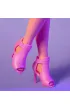 Barbie. Looks 24 Lalka kr�g�a r�owa mini Mattel
