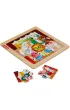 Fisher-Price. Puzzle drewniane HXV18 Mattel