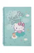 Patio Ko�obrulion A4 100k.w kratk� metalowa spirala Hello Kitty pink wz�r 1