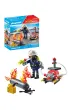 Playmobil Action Heroes Stra�ak z pomp� wodn� 71826
