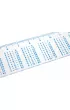 Starpak Linijka plastikowa z tabliczk� mno�enia 15 cm