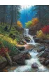Puzzle 1000 el. G�rski wodospad Cobble Hill