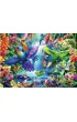 Puzzle 1000 el. Kolibry w tropikach Trefl