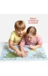 Puzzle 300 el. Odkrywcy Mapa �wiata Bright Junior Media