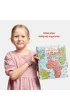 Puzzle 300 el. Odkrywcy Mapa �wiata Bright Junior Media