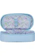 Oxford Pi�rnik z klapk� Flowers niebieski