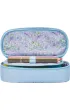 Oxford Pi�rnik z klapk� Flowers niebieski
