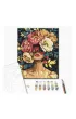 Brushme Malowanie po numerach - Magia P�atk�w 40x50cm