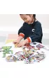 Puzzle kreatywne 65 el. Roboty Czuczu