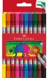 Faber-Castell Flamastry dwustronne 10 szt.