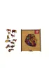 Puzzle 90 drewniane A4 Lew Panta Plast