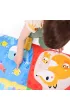 Duuue puzzle z dziurk Zwierzta Bright Junior Media