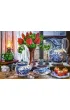 Puzzle 1500 el. Martwa natura z tulipanami Castorland