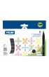Milan Flamastry z p�dzelkiem Fluo 6 szt.