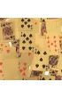 Karty do gry zestaw kart poker plastikowe z�ote talia 54szt.