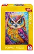 Puzzle 1000 el. PQ Kolorowa sowa Schmidt