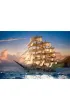 Puzzle 1500 el. �eglowanie o zachodzie s�o�ca Castorland