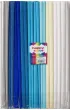 Happy Color Bibu�a marszczona MIX niebieski, 8 kolor�w, 25x200 cm, 10 rolek niebieski 25 x 200 cm
