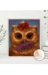Twoje Hobby Malowanie po numerach - Ma�a sowa 40x50cm
