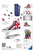 Puzzle 108 el. 3D Trampek Union Jack Ravensburger