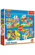 Puzzle 4w1 - Biegn�ce Pieski (12+15+20+24 el.) Trefl