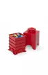 Pojemnik klocek LEGO Brick 1 czerwony