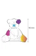 Kolorowanka 3D Anoufa Bear