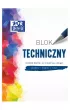 Oxford Blok techniczny A4 bia�y 10 kartek