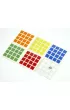 Naklejki z logo Rubik na kostk� 4x4x4