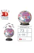 Puzzle 3D: Hello Kitty Kula 72 el. Ravensburger