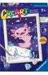 Malowanie po numerach CreArt - Wild Animals Aksolotl Ravensburger