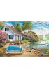 Puzzle 2000 el. Wakacyjna przysta� Trefl