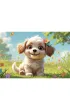 Puzzle 60 el. Szczeniaczkiem by�! Trefl