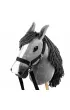 Hobby Horse Skippi. Ko� na kiju szary