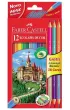 Faber-Castell Kredki o��wkowe + 3 kredki dwustronne 24 kolor�w 12 szt.