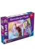 Puzzle dla dzieci 3x49 el. Unicorn Academy Ravensburger