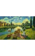 Puzzle Karmi�c kapibary 100 el. Inspired By Art Rodzina Treflik�w 16563