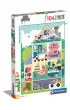 Puzzle 104 el. Maxi SuperColor. Home sweet home Clementoni