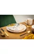 Siaki Collection Talerz obiadowy Ashley du�y 26 cm wz�r 2
