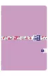 Zeszyt Oxford Floral A5 mix kratka 60 kartek