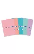 Zeszyt Oxford Floral A5 mix kratka 60 kartek