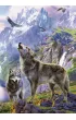 Puzzle 500 el. Wilki w g�rach Educa