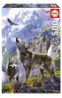 Puzzle 500 el. Wilki w g�rach Educa