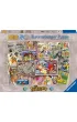 Puzzle 1000 el. Flinstonowie Ravensburger