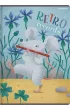 Top-2000 Zeszyt A5 Bookworm/Retro dwie linie 32 kartki